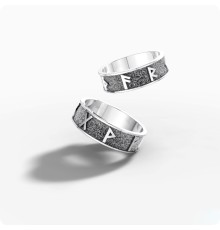 Серебряное кольцо с Рунами (на выбор)